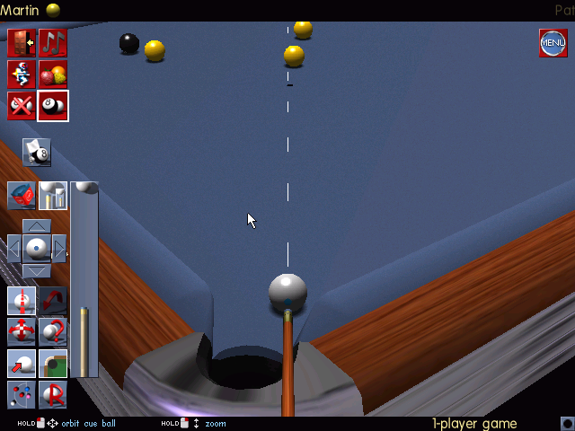 Jimmy White's 2: Cueball screenshot 3 for Sega Dreamcast